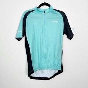 Beroy Womens XL Mint Green Short Sleeve Cycling Jersey Shirt